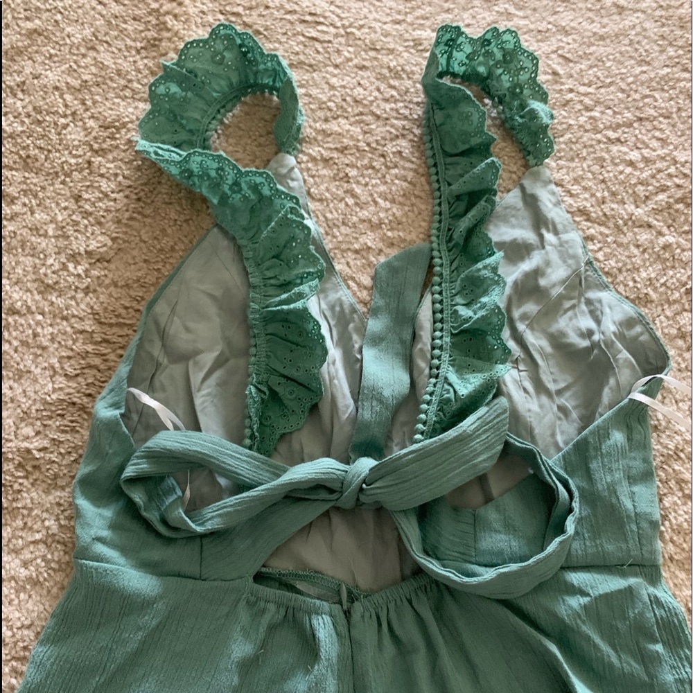 Sea Green Romper - Picture 6 of 7